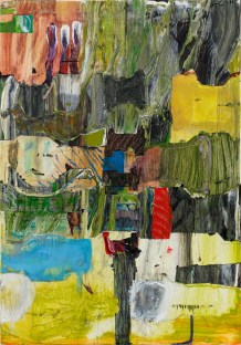 林奕維Lin, Yi-Wei，回家路上 The road to return home，壓克力顏料,畫布 Acrylic on the canvas，55 x 35cm，2018